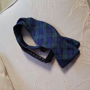 R HANAUER Silk  Bow Tie